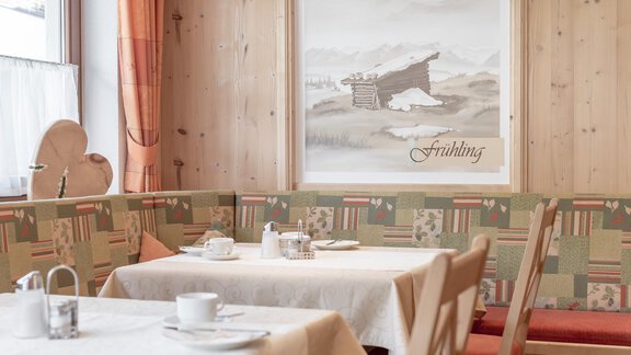 Frühstücksraum - Garni Vierjahreszeiten - Sölden