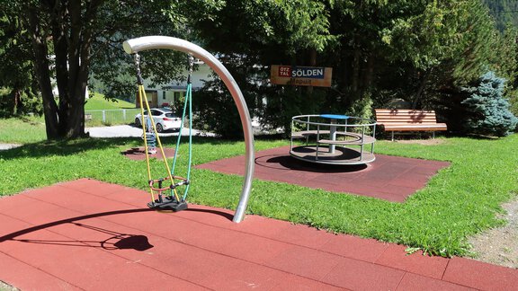 Spielplatz Mapuit - Gästehaus Bergkristall - Sölden