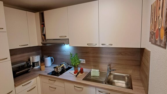 Küche Appt. - Gästeheim Schmiedhof - Sölden