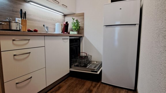 Küche Appt. - Gästeheim Schmiedhof - Sölden