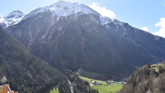 Ausblick Balkon - Gasthof Granstein - Sölden