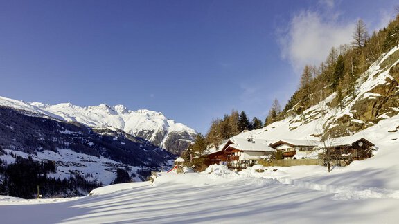 Winter auf der Moosalm - Gasthof Moosalm - Sölden