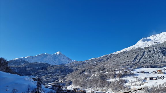 Aussicht Winter - Granbichlhof - Sölden