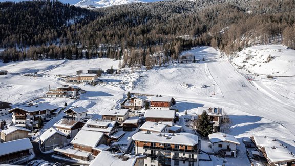 Außenansicht Winter - Haus Auer-Fiegl - Sölden