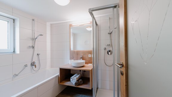 Bad/Dusche - Haus Crystal - Sölden