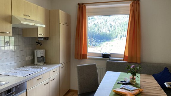 Küche_Bergblick  - Haus Florian - Sölden