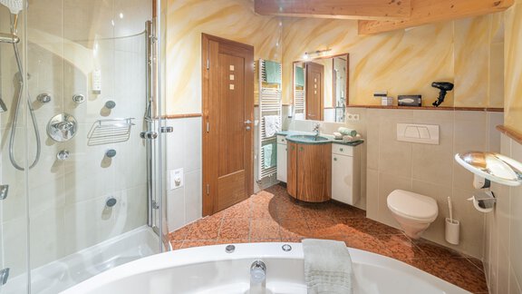 Badezimmer im Apartment - Haus Heiners - Sölden