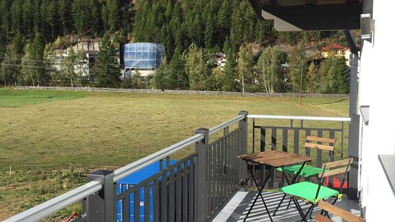 Balkon mit Bestuhlung - Haus LUIGI - Sölden