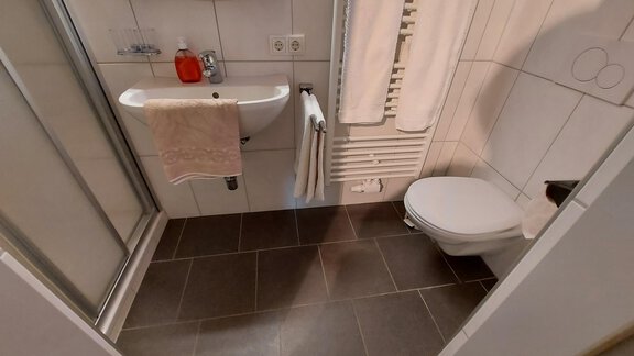 Dusche/WC - Haus Pitzwald - Sölden