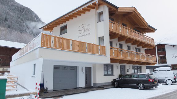 Haus Simone im Winter - Sölden