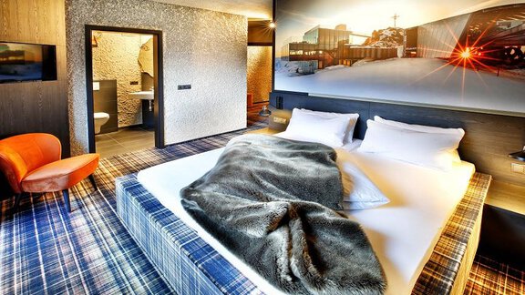 Top3 - Schlafzimmer - HEART - Manufaktur Appartements - Sölden
