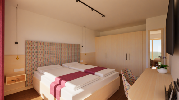 Zimmer 104 - SZ - Hotel Dominic - Sölden