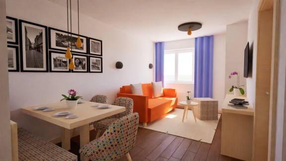 Zimmer 104 - WZ - Hotel Dominic - Sölden