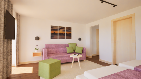 Zimmer 202 - Sofa (002) - Hotel Dominic - Sölden