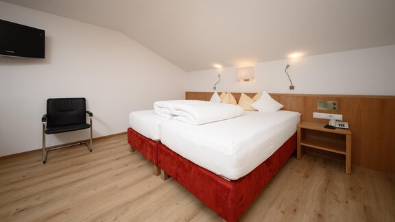 Doppelzimmer getrennte Betten - Hotel Garni Maria Theresia - Sölden