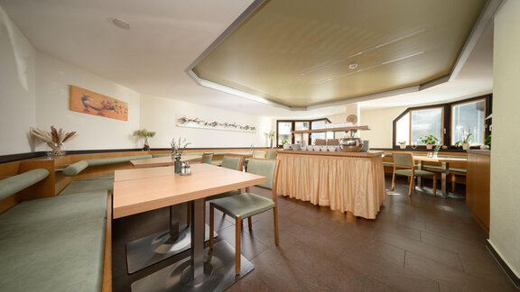 Frühstücksraum - Hotel Garni Maria Theresia - Sölden