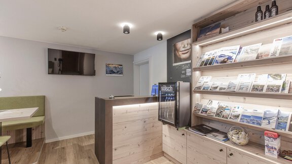 Rezeption - Hotel Garni Schönblick Apart - Sölden