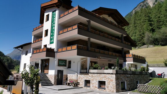 Außenansicht - Hotel Garni Schönblick Apart - Sölden