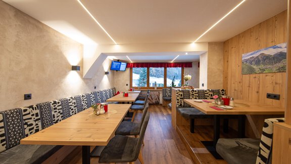 Frühstückszimmer - Hotel Garni Schönblick Apart - Sölden