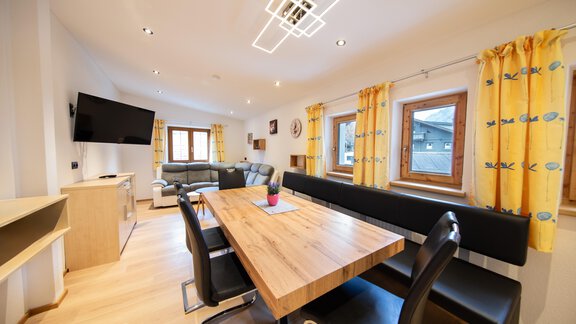 Livingroom Top6 - Hotel Garni Schönblick Apart - Sölden