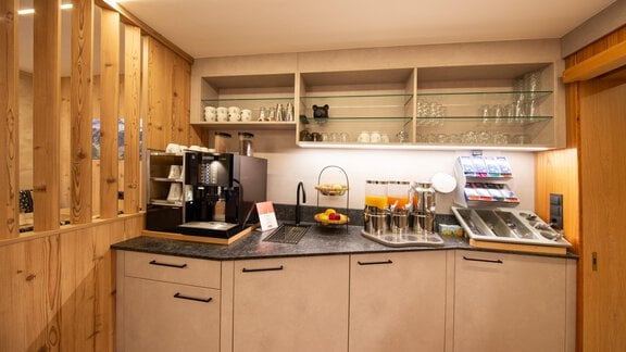 Frühstücksbuffet - Hotel Garni Schönblick Apart - Sölden