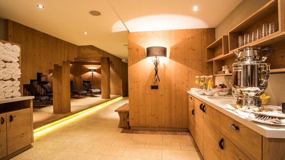 Relax- und Saunabereich - Hotel Valentin - Sölden