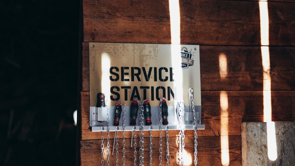 eigene Rad Service Station - Landhaus Peater's Hoamat - Sölden
