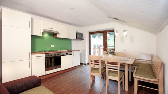 Wohnküche_FamilySuite - Lutonia Appartements Sölden - Sölden
