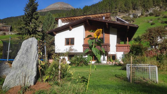 Westansicht - Michls Hoamat Appartement - Sölden
