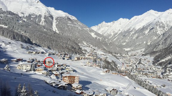 Haus Lage - Mountain Lodge Sölden - Sölden