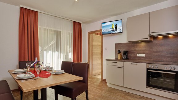 Apartment Leonie/ Küche - Pension Alpenruhe - Sölden