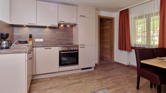 Apartment Denise/ Küche - Pension Alpenruhe - Sölden