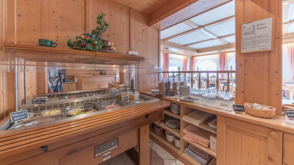 Frühstücksraum - Pension Miramonte - Sölden