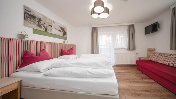 Schlafzimmer - Pension Pitze - Sölden