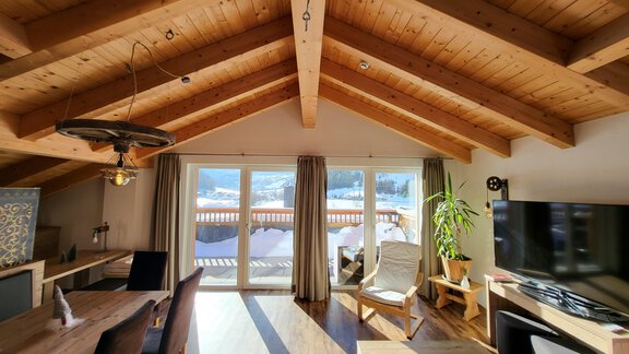 Wohnzimmer view - Rooftop Apartment - Sölden