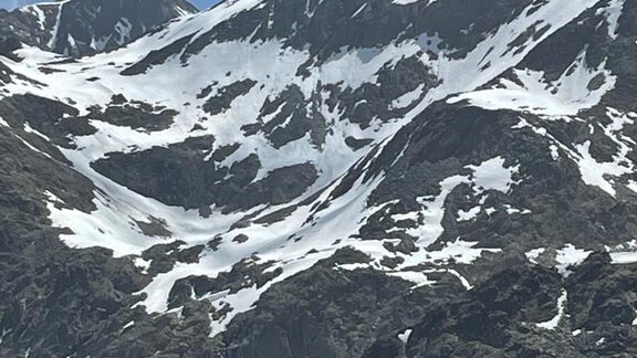 Blick auf die Hochstubaihütte Juni 2021 - Top Apart Daniela - Sölden