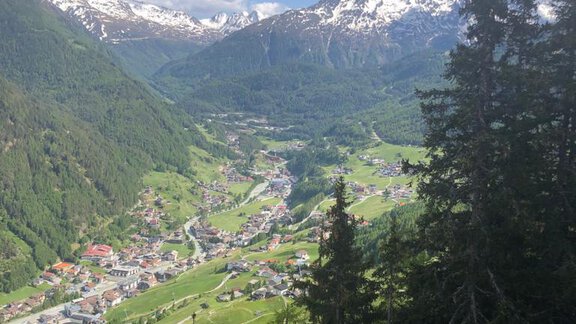 Blick über Sölden 03.06.2020 - Top Apart Daniela - Sölden
