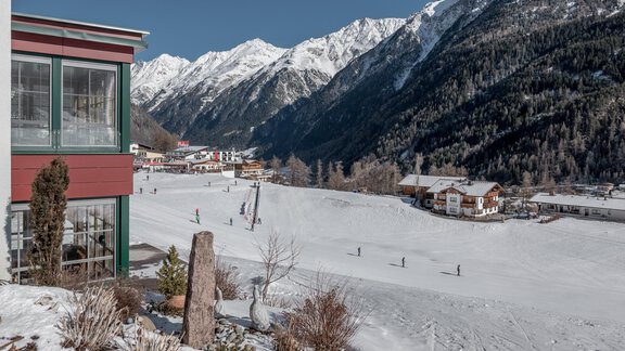 Skipiste beim Zuckerhütl - zuckerhütl NATURAPPART - Sölden