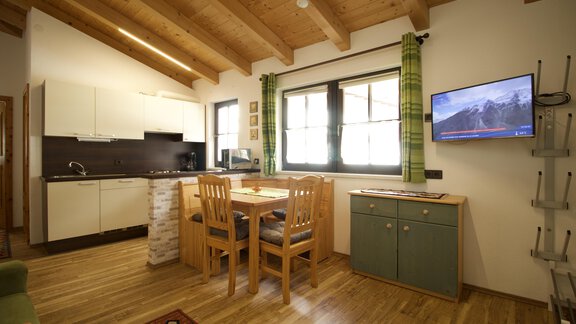 Wohnküche - Apartment Moser - Zwieselstein