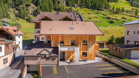 Außenaufnahme - Garni Ötztal ROOMS & APARTS - Zwieselstein