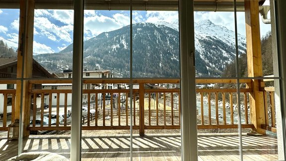 Blick aus dem Wohnzimmer Residenz Zwieselstein 7 - Residenz Zwieselstein Top 7 - Zwieselstein