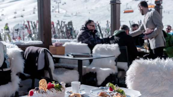 Sölden, Winter, Café, Restaurant, Bar