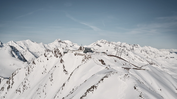 Soelden, Ötztal, panorama, landscape, atmosphere, impressions, mountains, winter, ski area, 007 Elements, ice Q, Gaislachkoglbahn