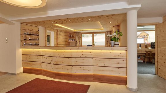 Rezeption - Hotel Schöpf - Gries