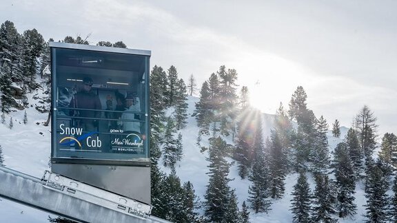 Snowcab Kabine - MEIN WURMKOGEL-IHR WOHLFÜHLHOTEL boutique superior - Hochgurgl