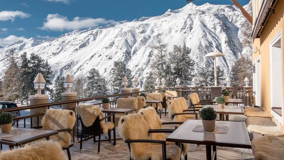 Hotelterrasse - MEIN WURMKOGEL-IHR WOHLFÜHLHOTEL boutique superior - Hochgurgl