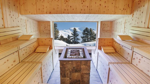 Panoramasauna - MEIN WURMKOGEL-IHR WOHLFÜHLHOTEL boutique superior - Hochgurgl