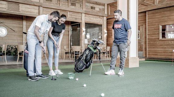 Putting Green - SKI | GOLF | WELLNESS Hotel Riml ****S - Hochgurgl