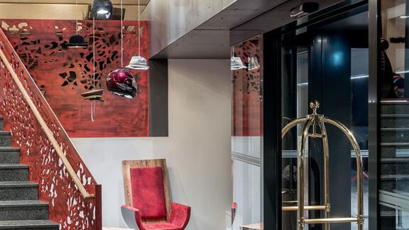 Hoteleingang - Sporthotel Ideal - Hochgurgl