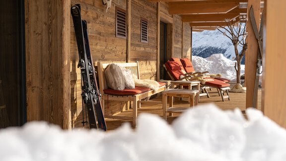 SKIKELLER-alpenfriede_skikeller_TerrasseSeite_clem - Hotel Alpenfriede - Hochsölden
